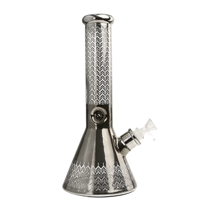 12″ 7mm Infinity Loop Glass Bong w/ Gift Box