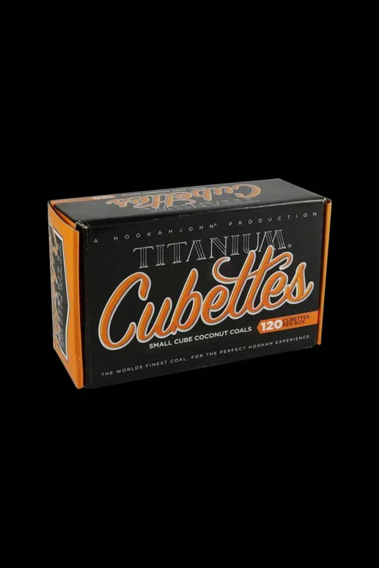 120 Titanium Coconut Coals – CUBETTES