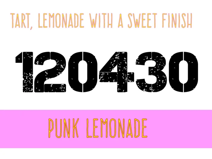 120430 – Punk Lemonade – 120ml Max VG E-Liquid