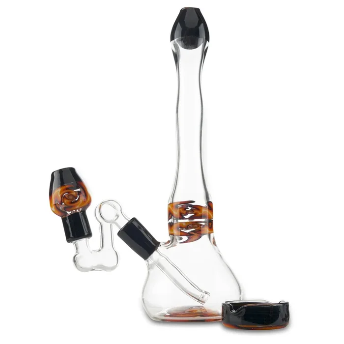 2 Dog Star Mini Tube – Black/Orange Wig Wag