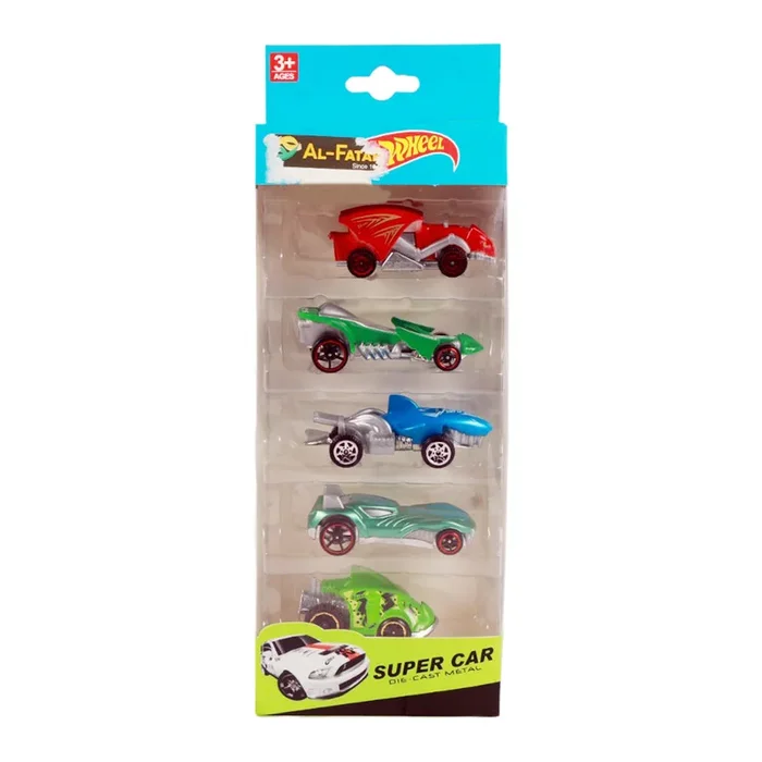 324-108 HOT WHEEL SUPER CAR DINKEY 5PC IR