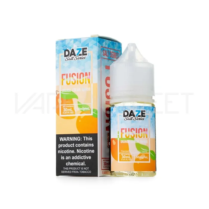 7 Daze Fusion Iced TFN Salt Orange Cream Mango (30ml)