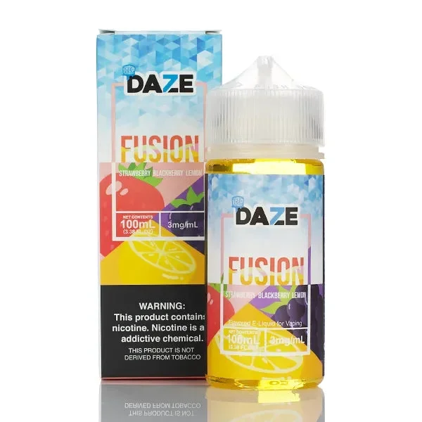 7 Daze Fusion TFN – Strawberry Blackberry Lemon ICED – 100ml