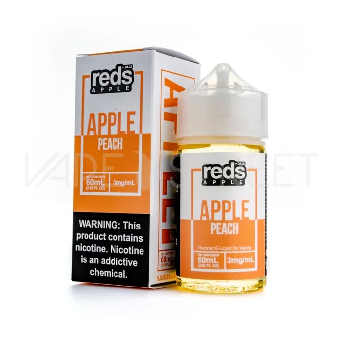 7 Daze Reds Apple E-Juice Peach (60ml)