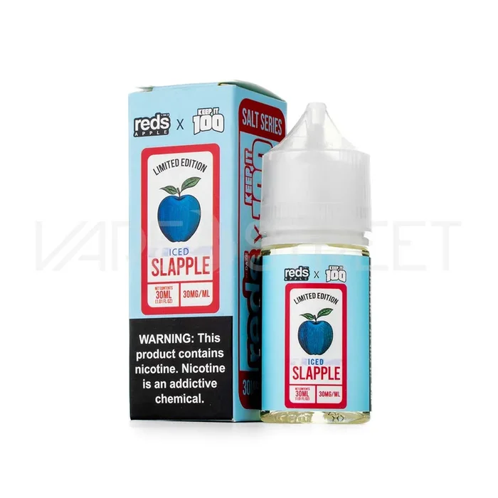 7 Daze Reds Apple x Keep it 100 Salt Slapple Iced (30ml)