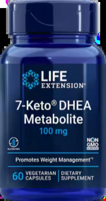 7-Keto DHEA Metabolite 100 Mg 60 Vegetarian Capsules