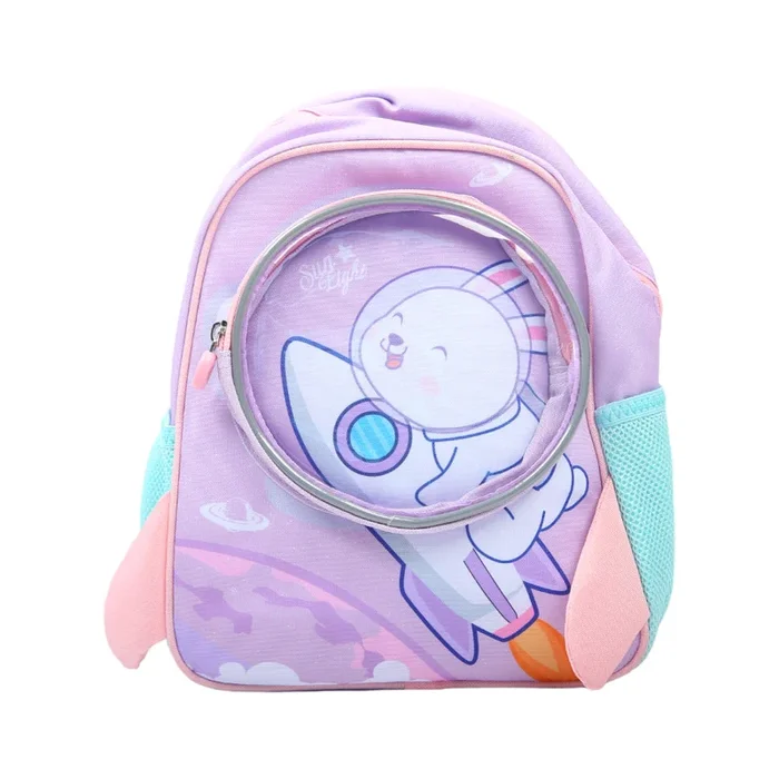 90149 KIDS SCHOOL BACK PACK PURPLE SPACE 12INCH IR