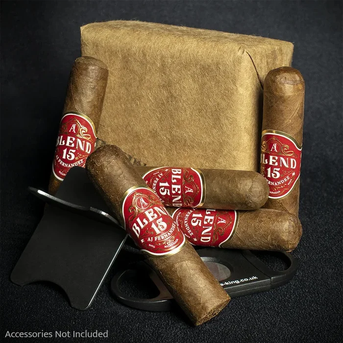 A.J. Fernandez Blend 15 Nicaragua Short Robusto Cigars – Pack of 15