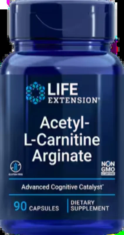 Acetyl-L-Carnitine Arginate 90 Capsules