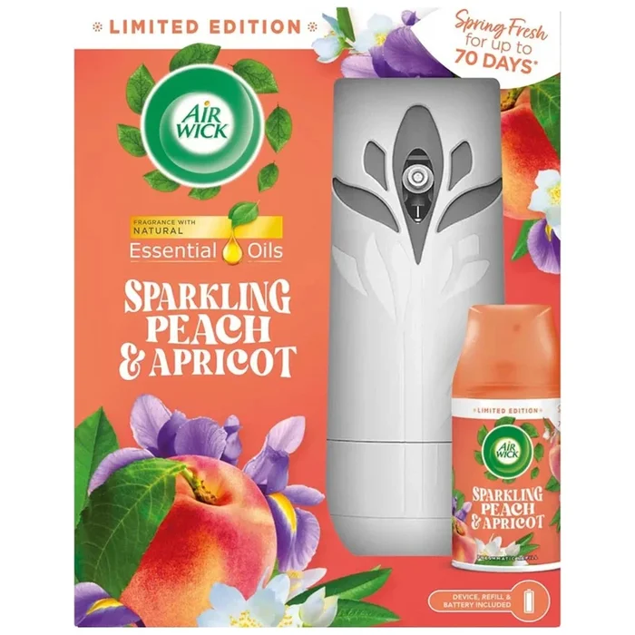 AIR WICK AIR FRESHNER WITH MACHINE SPARKLING PEACH APRICOT 2