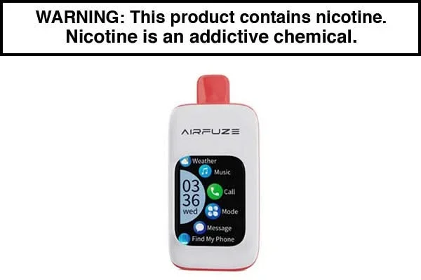 AIRFUZE SMART PHONE DISPOSABLE VAPE – 30,000 PUFFS