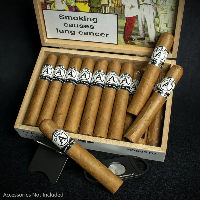 Aladino Connecticut Robusto Cigars – Box of 20