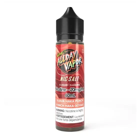 ALLDAY VAPOR AMPED 60mL – Guava Haka Punch