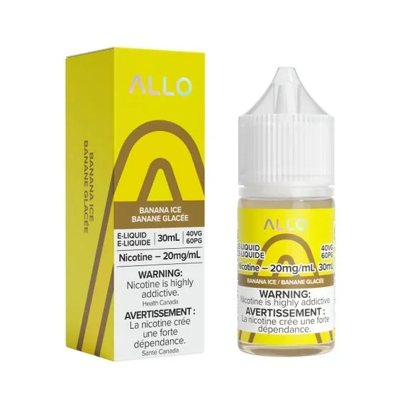 Allo E-Liquid Salt – Banana Ice