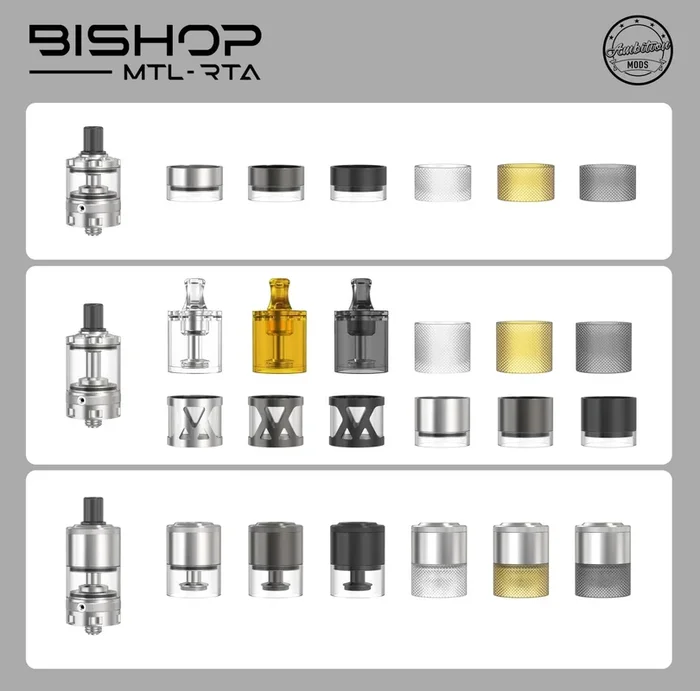 Ambition Mods Bishop MTL RTA Conversion Tank Cap
