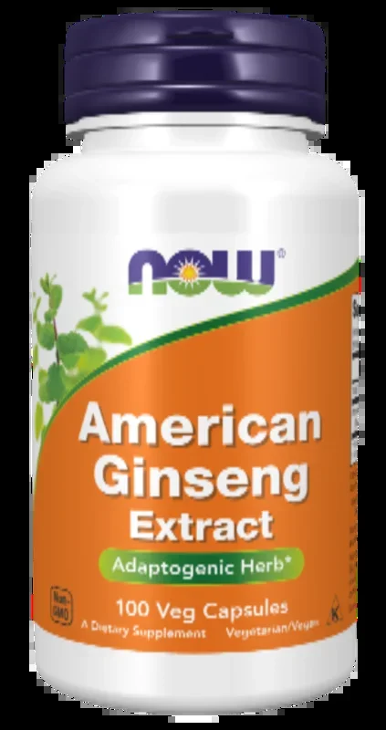 American Ginseng Extract 100 Veg Capsules