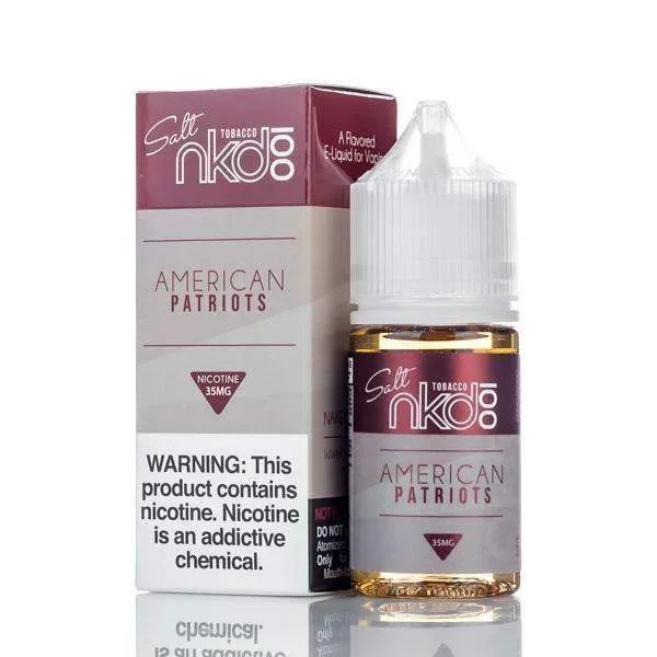 American Patriots Naked Salt 30mL