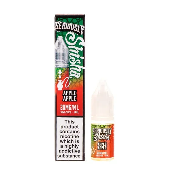 Apple Apple Nic Salt E-Liquid by Seriously Shisha