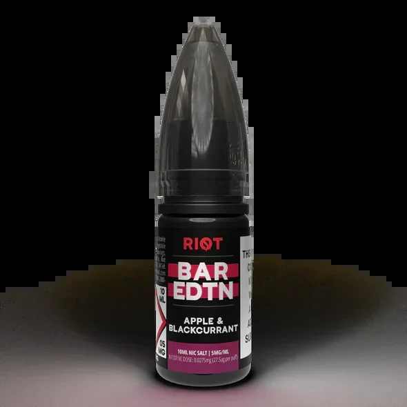 Apple Blackcurrant Nic Salt E-Liquid by Riot Squad Bar Edtn