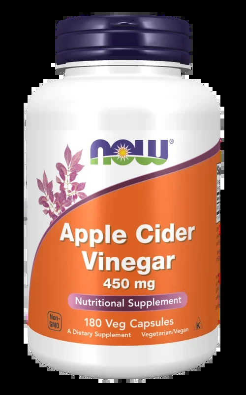 Apple Cider Vinegar 450 mg 180 Veg Capsules