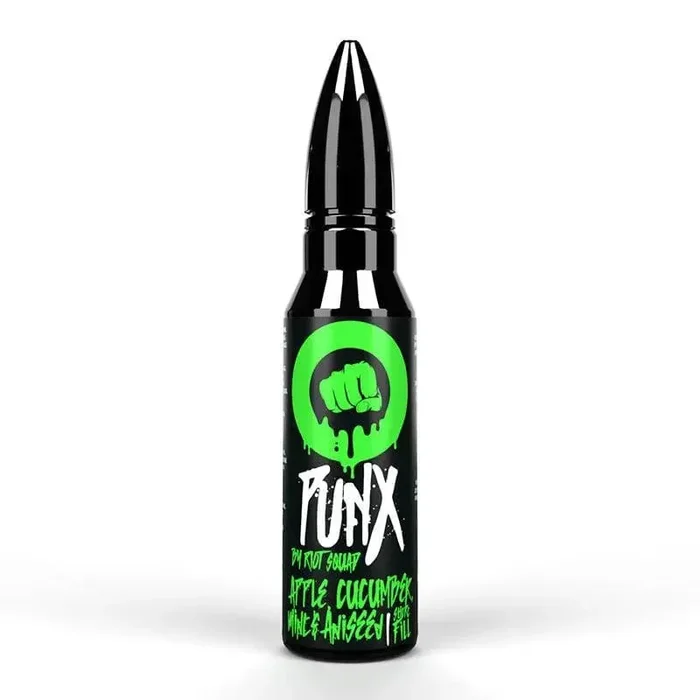 APPLE CUCUMBER MINT & ANISEED E-LIQUID PUNX BY RIOT SQUAD
