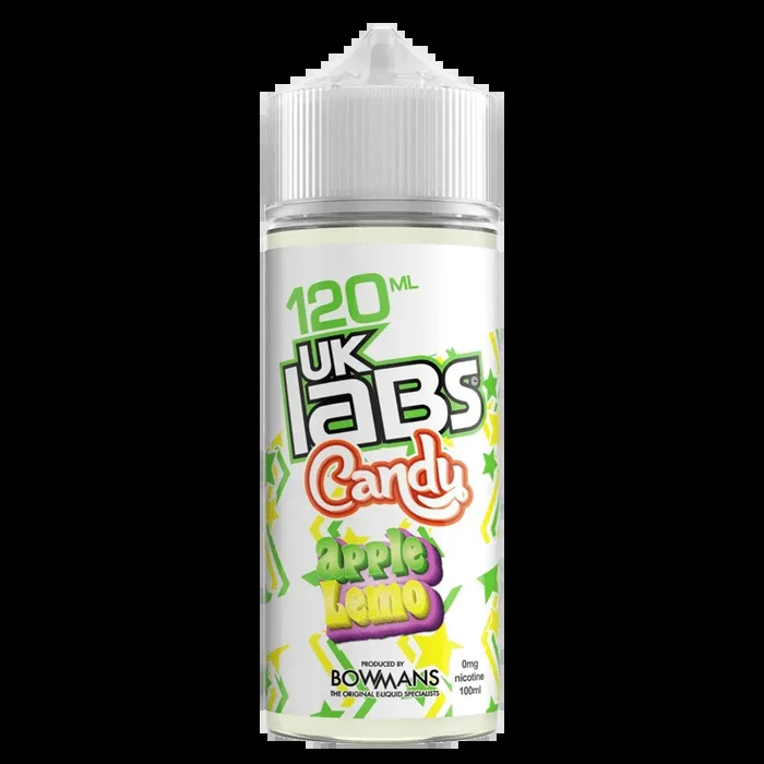 APPLE LEMO E LIQUID BY UK LABS – CANDY 100ML 70VG