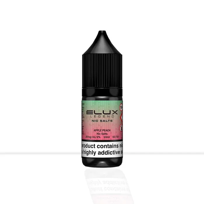 Apple Peach Nic Salt E-Liquid Elux Legend