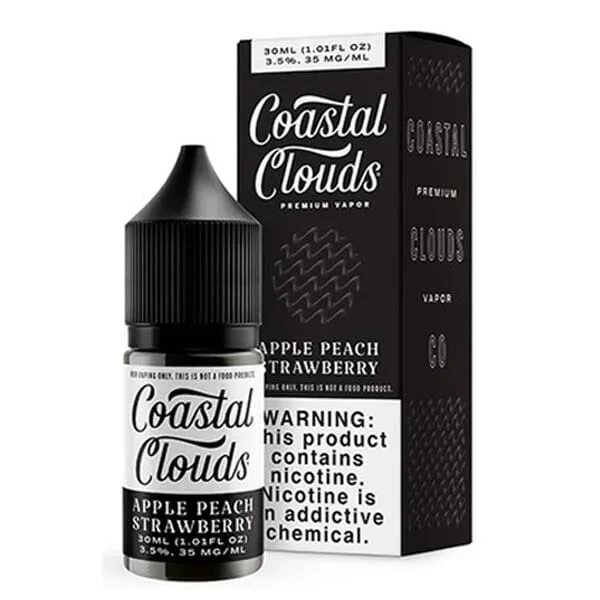 Apple Peach Strawberry by Coastal Clouds Salts 30ml