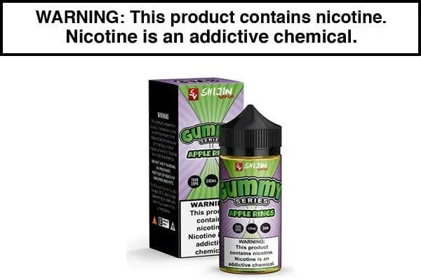 APPLE RINGS BY GUMMY O’S SHIJIN VAPOR 100ML