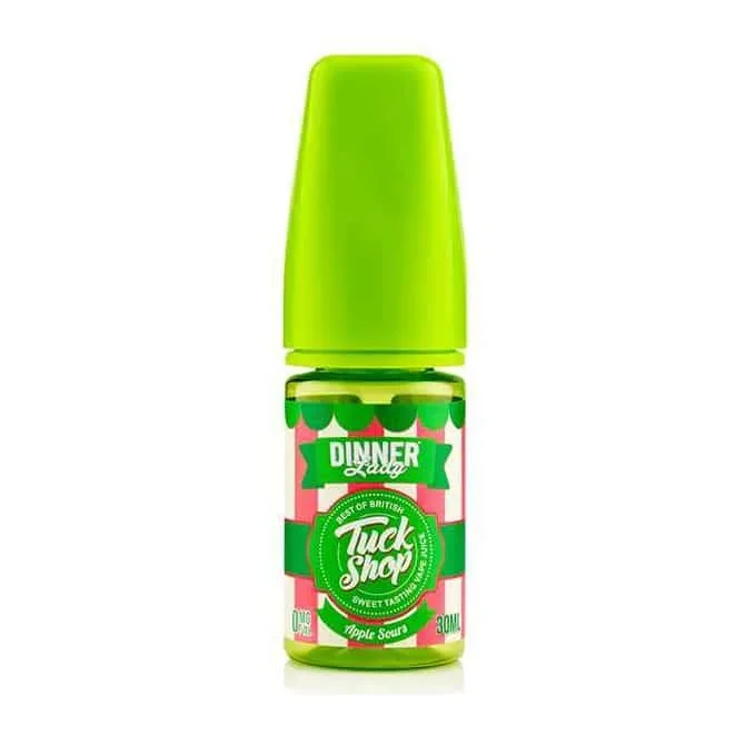 Apple Sours By Dinner Lady Tuck Shop Salts E-Liquid 30mL