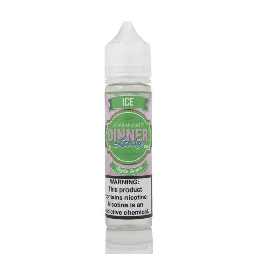 Apple Sours Ice By Dinner Lady Tuck Shop E-Liquid