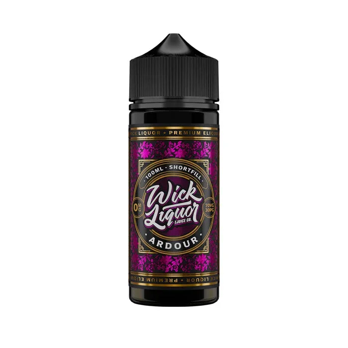 Ardour 100ml Shortfill E-Liquid by Wick Liquor