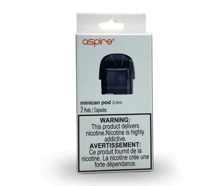 ASPIRE MINICAN/MINICAN +/MINICAN 2/MINICAN 3/MINICAN 4+ REPLACEMENT POD 3ML (2 PACK) [CRC]