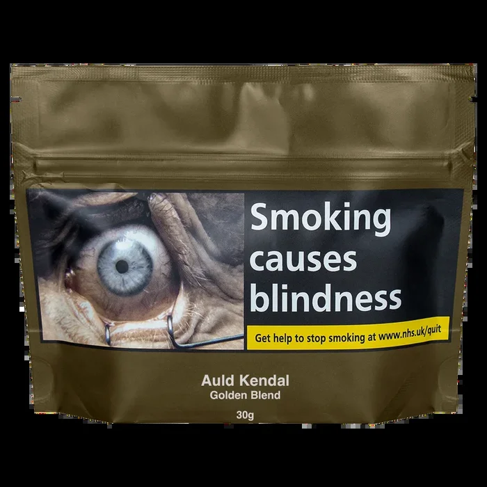 Auld Kendal Pre Packed Golden Blend Hand Rolling Tobacco – 30g