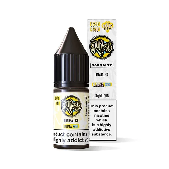 B.nana on Ice Nicotine Salt by Ruthless