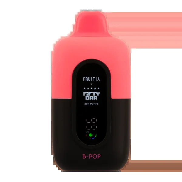 B-Pop FRUITIA X Fifty Bar 20K