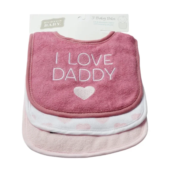BABY BIB 3PC PACK MDW-23 CHI 23484