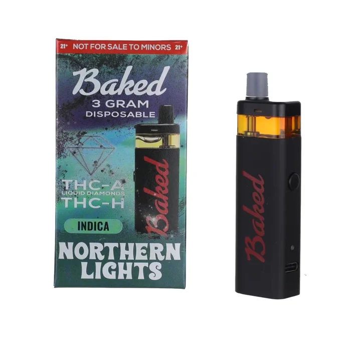 Baked THC-A + THC-P Liquid Diamonds Vaporizer – 3000mg