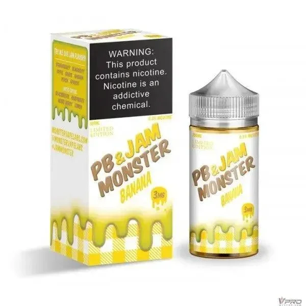 Banana – PB & Jam Monster 100mL