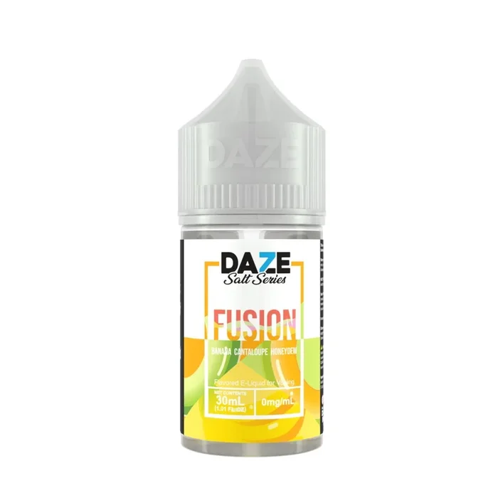 Banana Cantaloupe Honeydew 7Daze Fusion Series Salt Nic E-Juice 30mL
