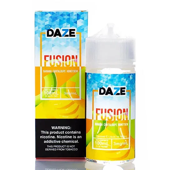 Banana Cantaloupe Honeydew Iced – Daze Fusion E-Juice (100 ml)