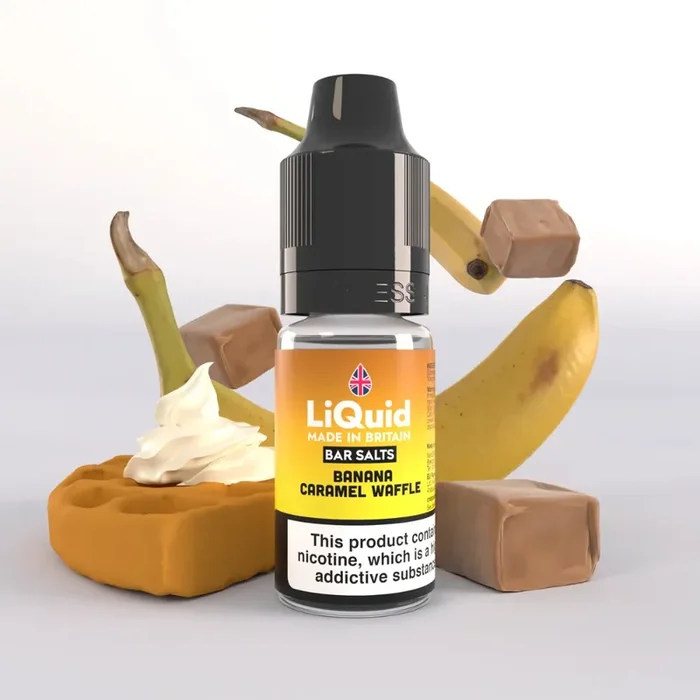 Banana Caramel Waffle – Nicotine Salt Vape Juice