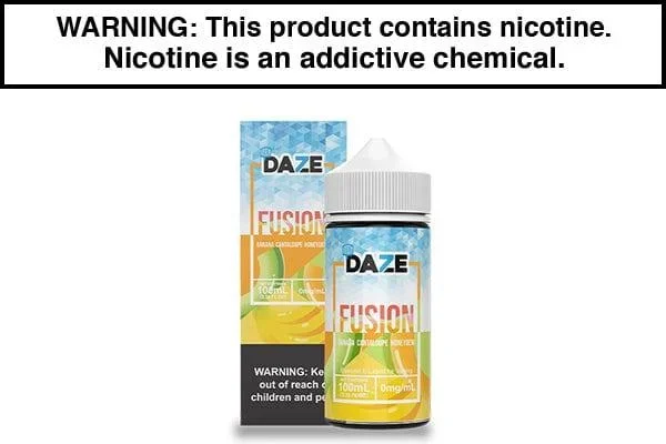 BANANA HONEYDEW CANTALOUPE ICED BY 7 DAZE FUSION 100ML