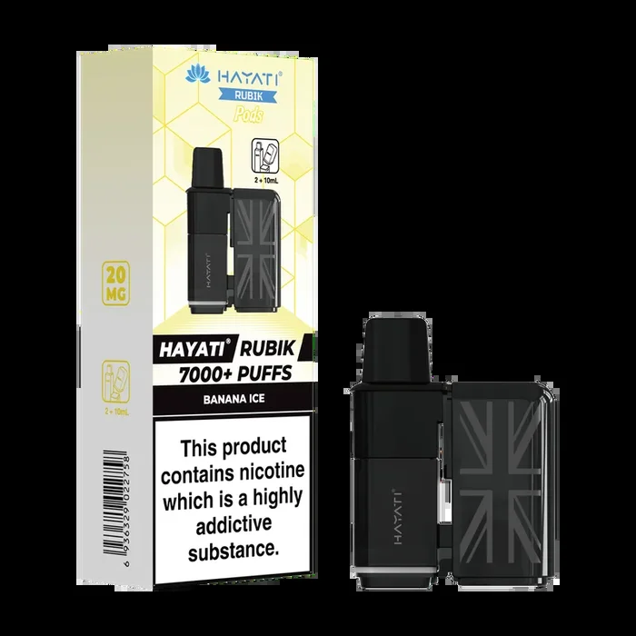 Banana Ice Hayati Rubik Refill Pack