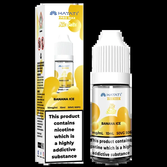 Banana Ice Nic Salt by Hayati Pro Max 10ml