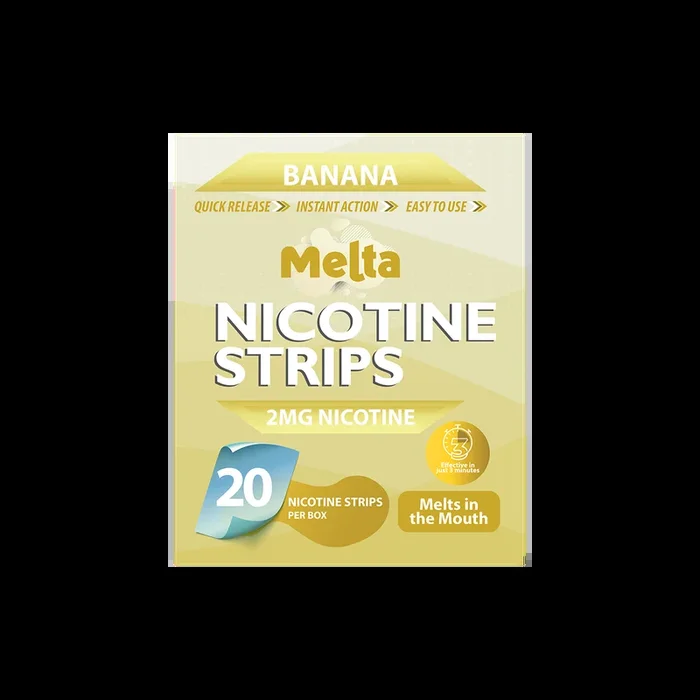 Banana Melta Nicotine Strips