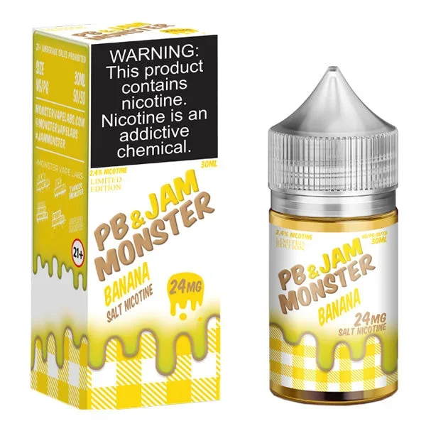 Banana PB&J By Jam Monster Salts Series 30mL