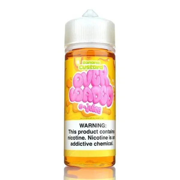 Banana Pudding Custard by Overloaded Series E-Liquid