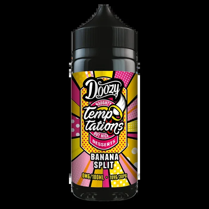 Banana Split Shortfill by Doozy Temptations 100ml