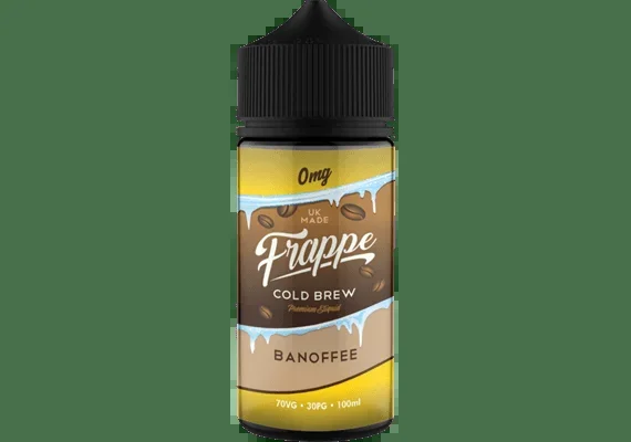 BANOFFE E LIQUID BY FRAPPE 100ML 70VG